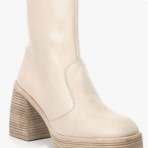 Free People Ruby Platform Ankle Boots Size 39
